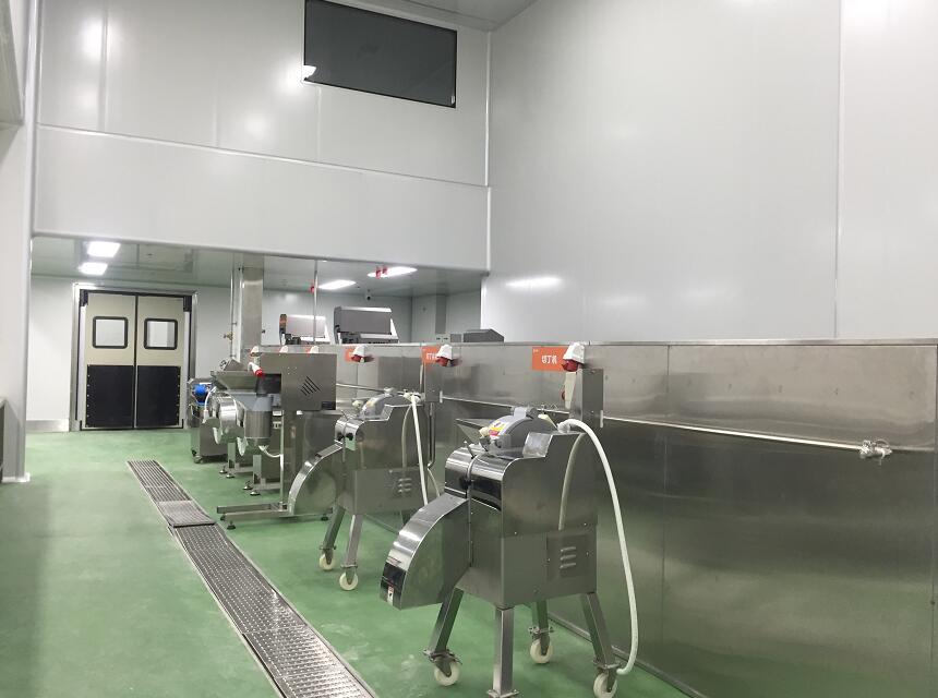 中央廚房前處理區(qū)效果圖